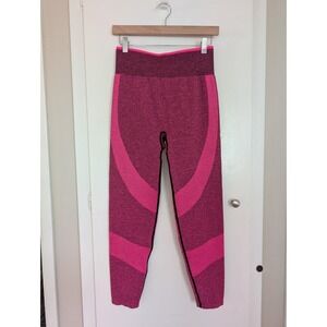 PINK Victoria's Secret Seamless Leggings L High Waisted Full Length Workout Yoga